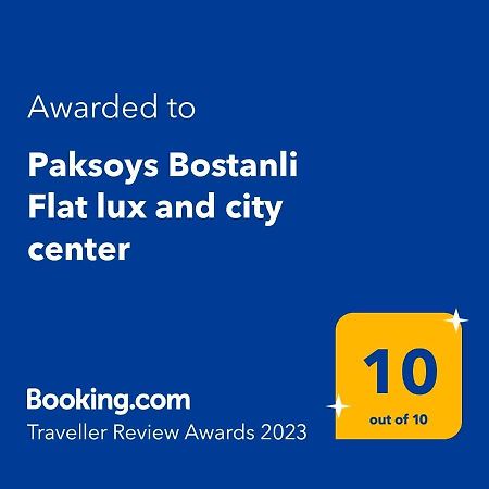Paksoys Bostanli Flat Lux And City Center Esmirna Exterior foto